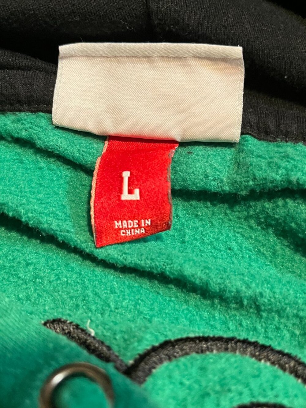 Mitchell & Ness Philadelphia Eagles NFL Hoodie Sweatshirt Throwbacks Green Black - Picture 11 of 13